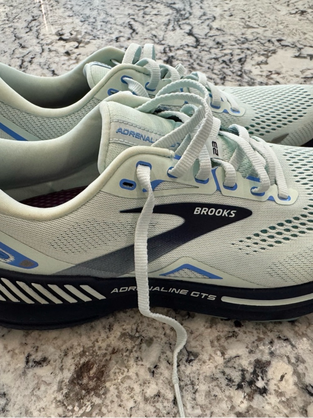 Brooks Adrenaline GTS 23 Running Shoes Women’s Size 9.5 Blue & Aqua Sneakers - Picture 4 of 6